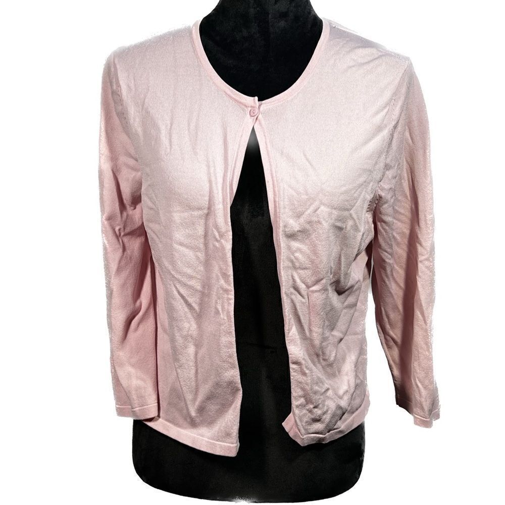 ‎Coldwater
Creek juniors, large, long sleeve, lightweight, cardigan cropped